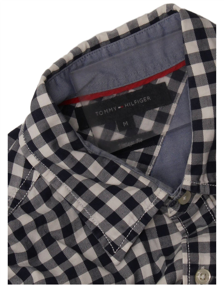 TOMMY HILFIGER Ανδρικό πουκάμισο Vintage Φανελένιο με μεσαίο μαύρο Gingham