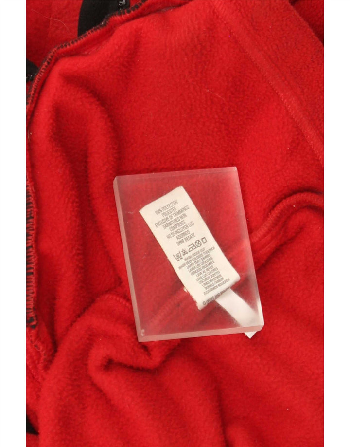 Marks & Spencer Ανδρικό μπουφάν Fleece St. Michael UK 16 μεγάλο κόκκινο πολυεστέρας