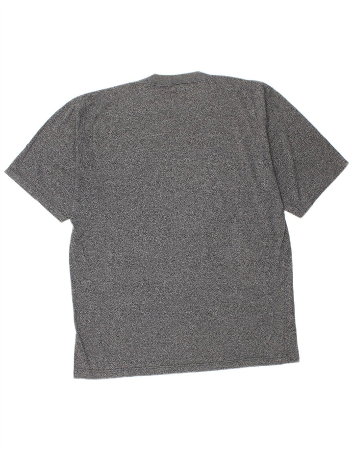 Ανδρικό T-Shirt Asics Top Βαμβακερό με μεσαίο γκρι φλιτζάνι