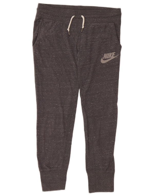Γυναικεία αθλητική φόρμα NIKE Παντελόνι Joggers UK 6 XS Γκρι βαμβακερό