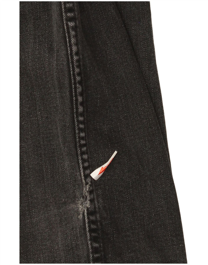 Ανδρικό τζιν Levi's Straight W30 L31 Μαύρο