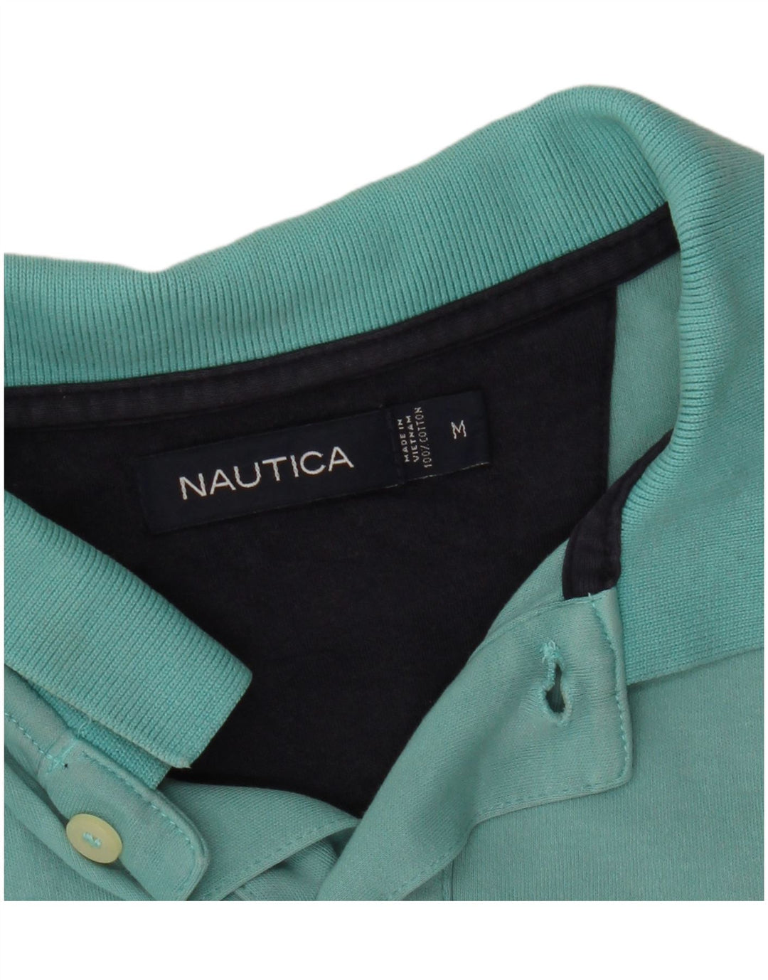 NAUTICA Ανδρικό πουκάμισο Polo Loose Fit Μεσαίο Τυρκουάζ Βαμβακερό