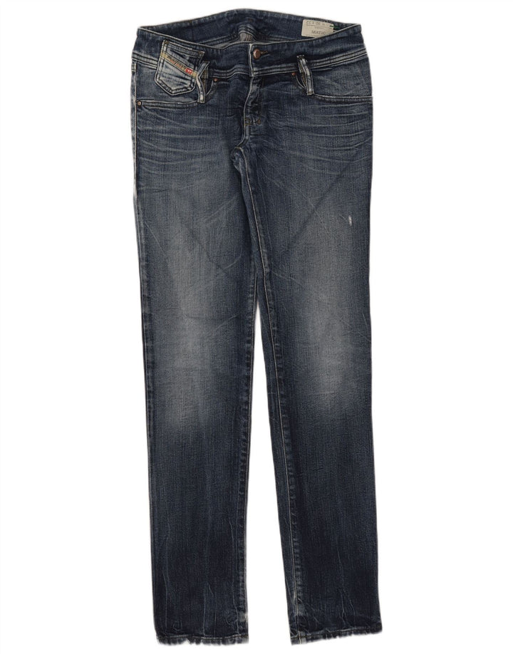 Diesel Γυναικείο Matic Slim Jeans W30 L32 Μπλε βαμβακερό