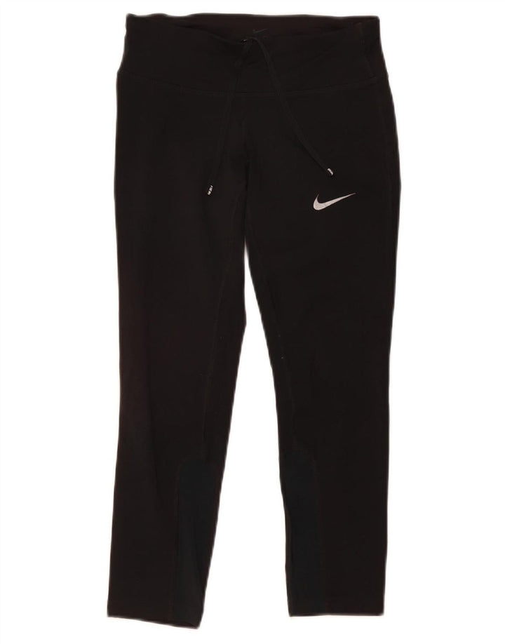 Nike Γυναικεία κολάν Dri Fit UK 6 XS Μαύρο Πολυεστέρας