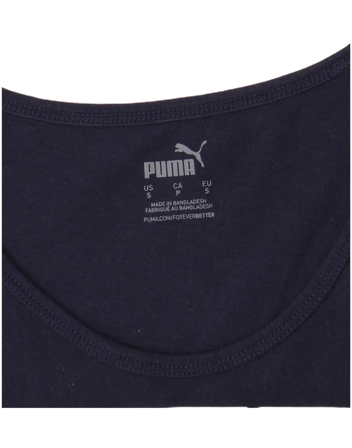Ανδρικό γραφικό γιλέκο PUMA Small Navy Blue