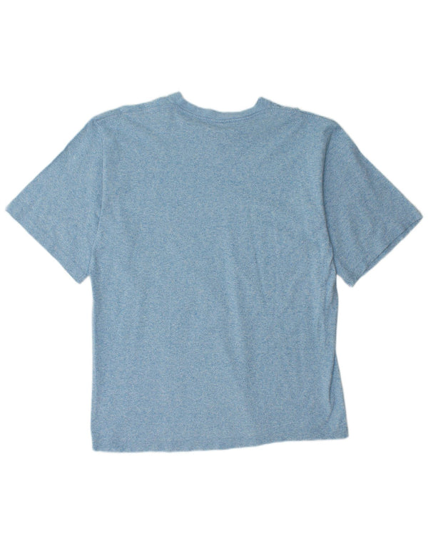 Ανδρικό T-Shirt CHAMPION Top Large Blue Flecked Cotton