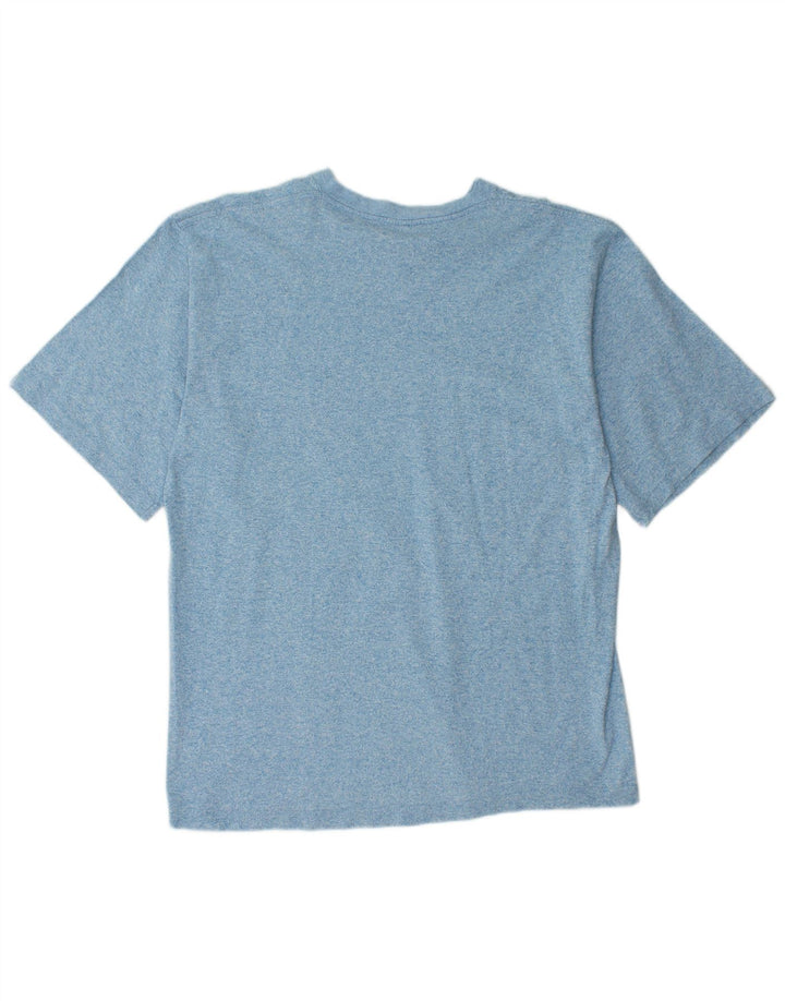 Ανδρικό T-Shirt CHAMPION Top Large Blue Flecked Cotton
