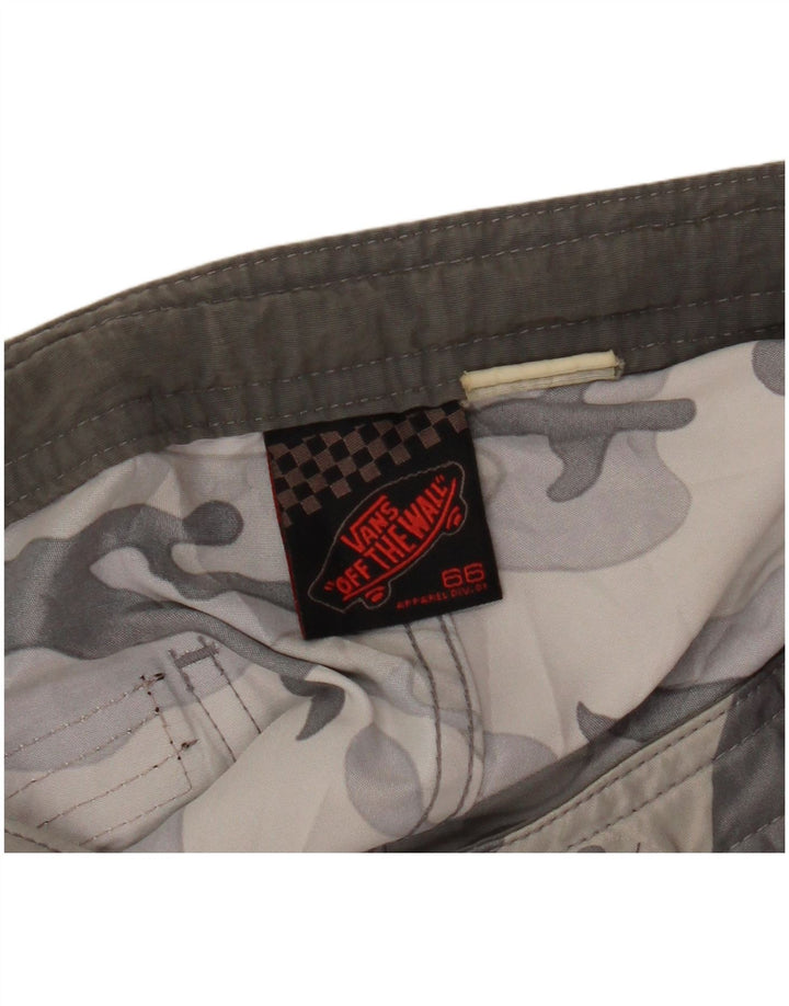 VANS Γυναικείο Casual Σορτς W27 Μικρό Γκρι Καμουφλάζ