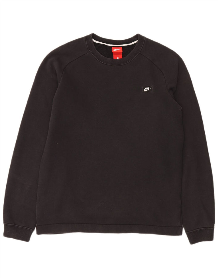 Ανδρικό φούτερ Nike Jumper Μικρό μαύρο βαμβακερό