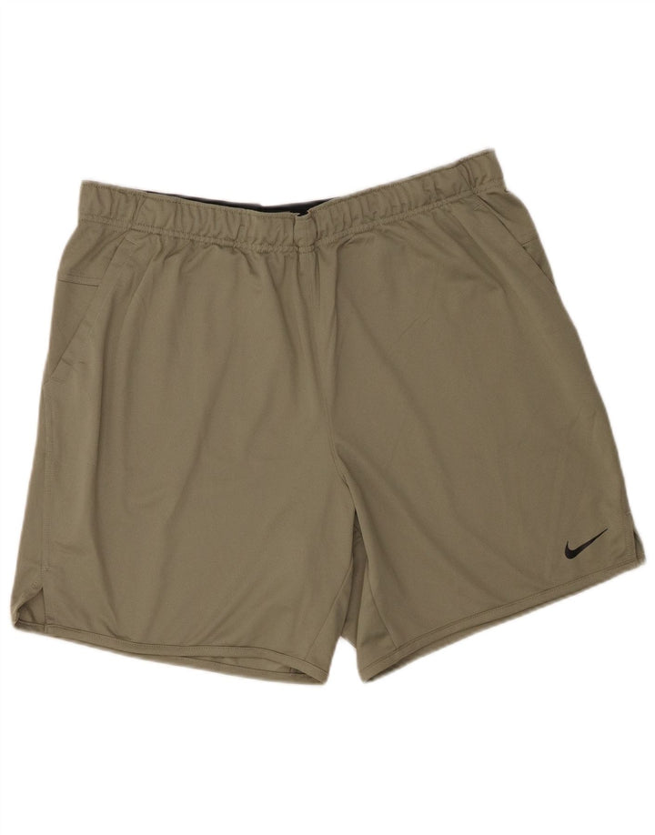 Ανδρικά σορτς Nike Dri Fit Sport XL Khaki Polyester