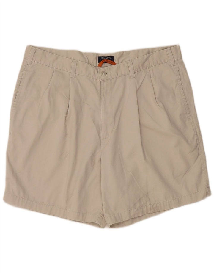 Ανδρικό σορτς Chino DOCKERS Stain Defender με καρφίτσα W38 XL Γκρι βαμβακερό