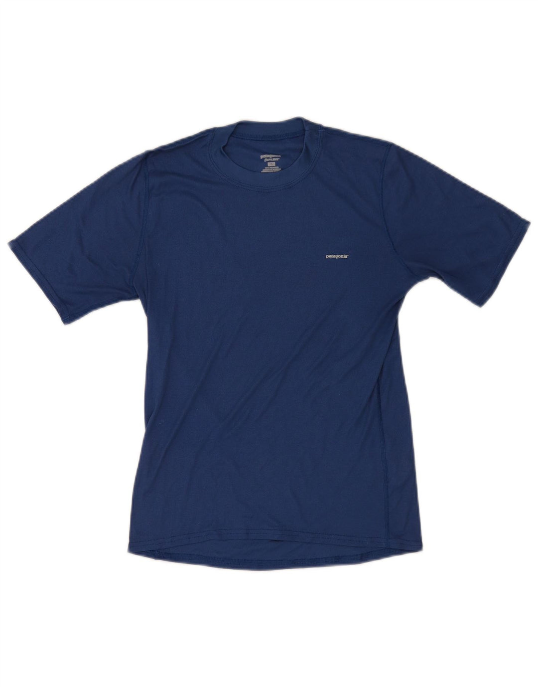 Patagonia Ανδρικό T-Shirt Top Μικρό Μπλε Πολυεστέρας