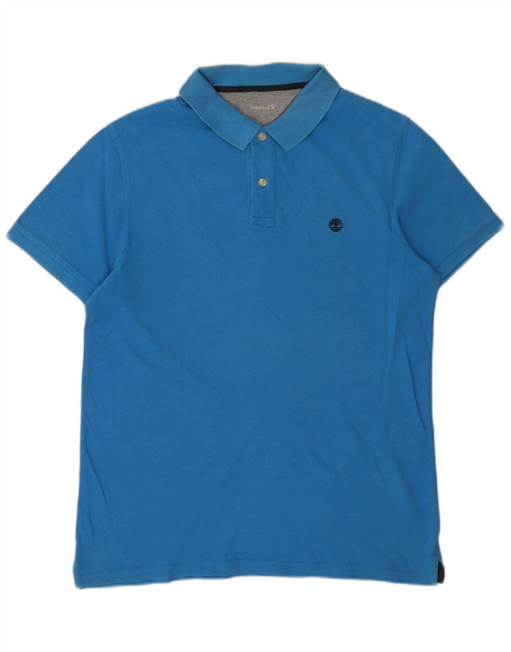 Ανδρικό μπλουζάκι Timberland Polo μεγάλο μπλε