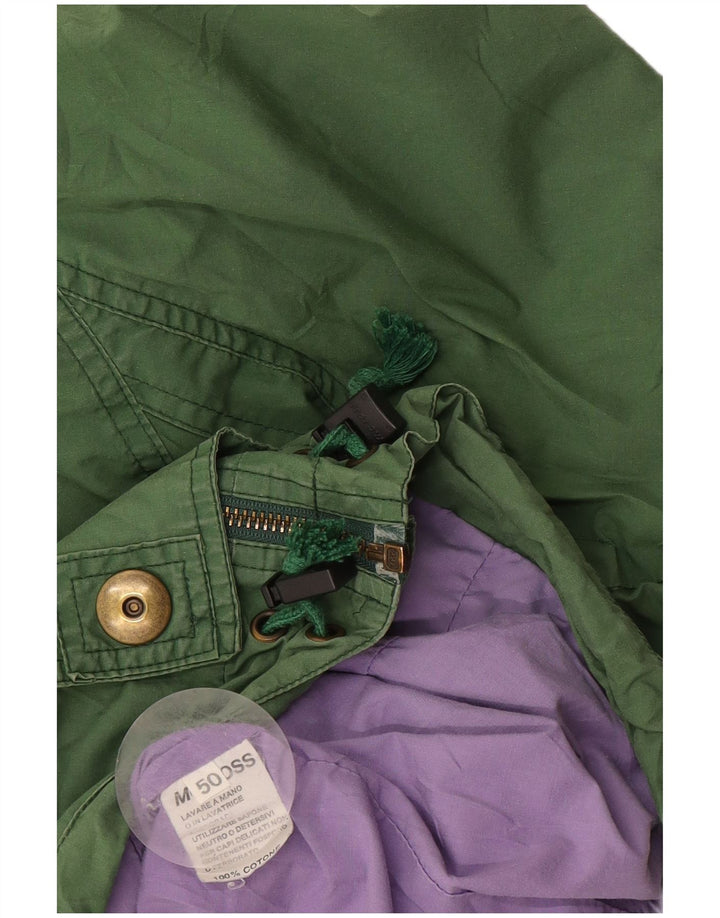 Μπουφάν MC Ross Mens Hooded Utility IT 50 Μεγάλο Πράσινο Βαμβακερό