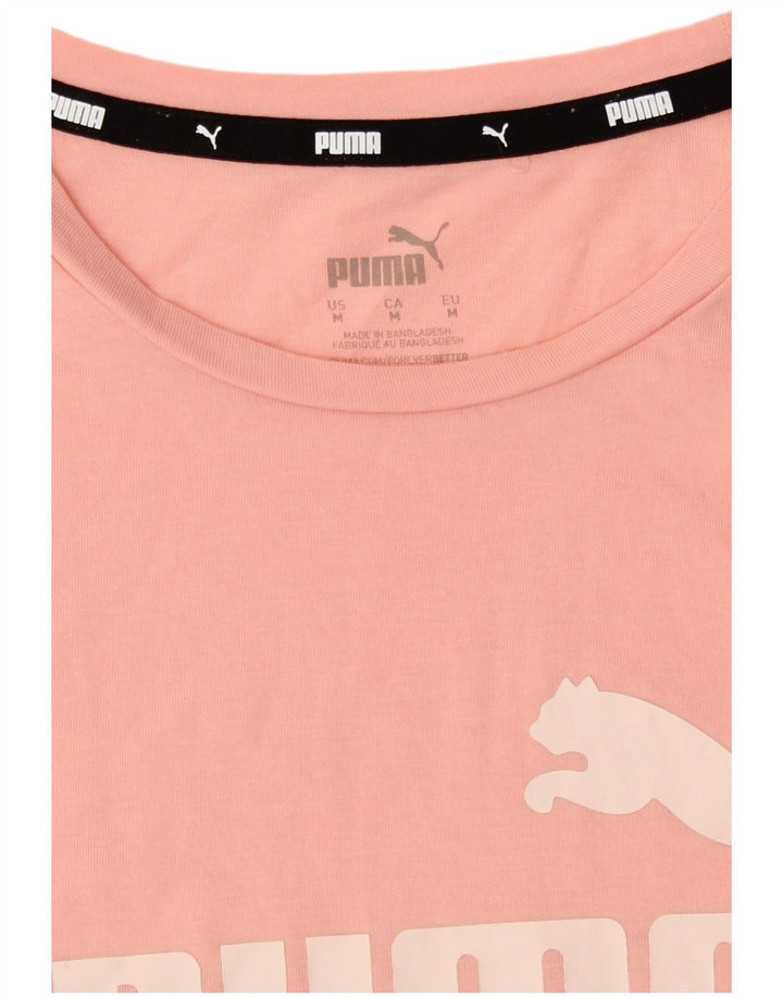 Γυναικείο γραφικό μπλουζάκι Puma Top UK 14 Medium Pink
