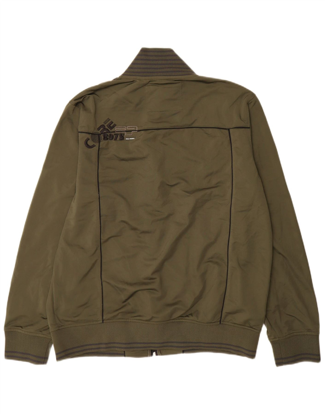 Jack & Jones Ανδρική φόρμα αθλητικής φόρμας γραφικών Top Jacket 2XL Khaki Colourblock