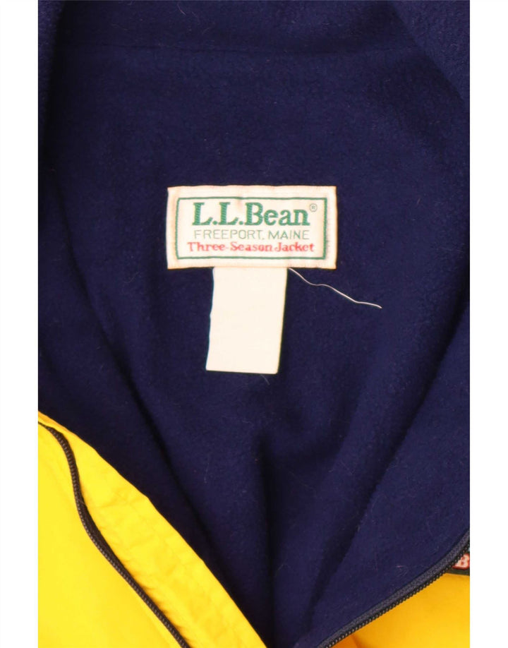 Ανδρικό μπουφάν L.L.Bean UK 42 XL Yellow Colourblock