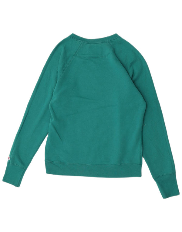 Champion Γυναικεία Φούτερ Jumper UK 14 Μεσαίου πράσινου πολυεστέρα