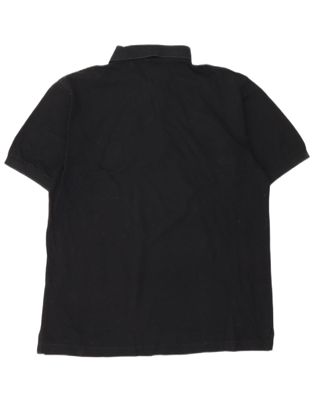 SERGIO TACCHINI Ανδρικό πουκάμισο πόλο μεγάλο μαύρο βαμβακερό