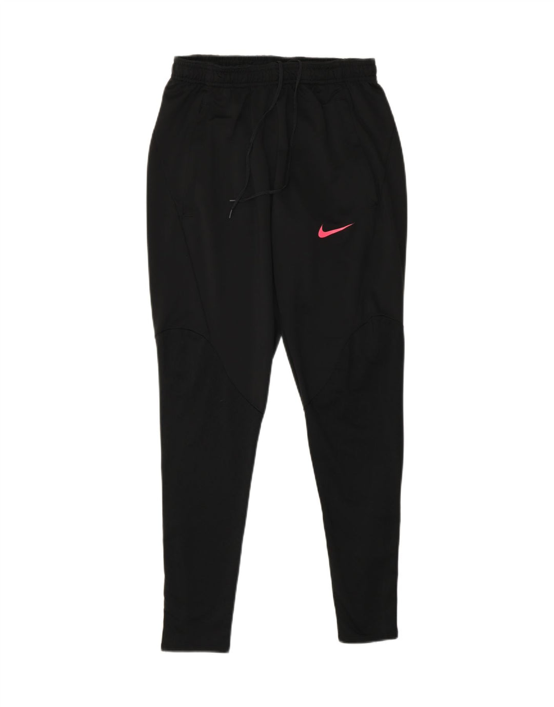 Γυναικεία NIKE Dri Fit Slim Fit φόρμα παντελόνι UK 10 Small Black
