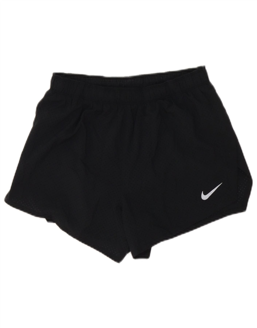 Γυναικείο αθλητικό σορτς Nike Dri Fit UK 12 μεσαίο μαύρο πολυεστέρα