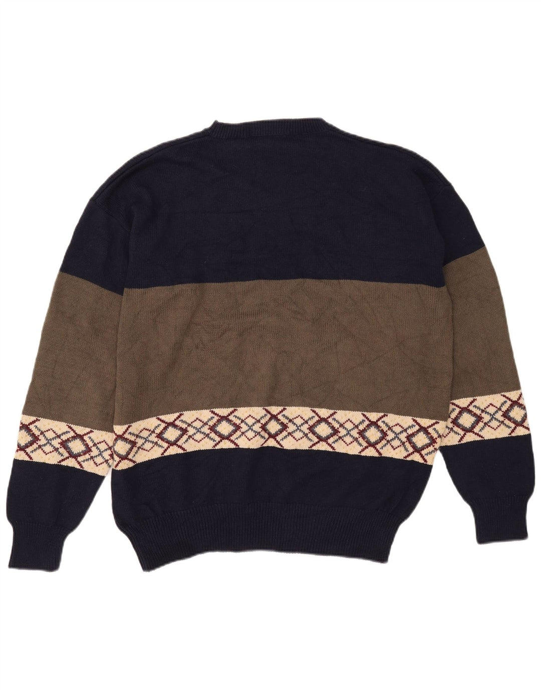 Ανδρικό πουλόβερ Nautica Golf Crew Neck Jumper Μεγάλο πολύχρωμο μπλοκ χρώματος