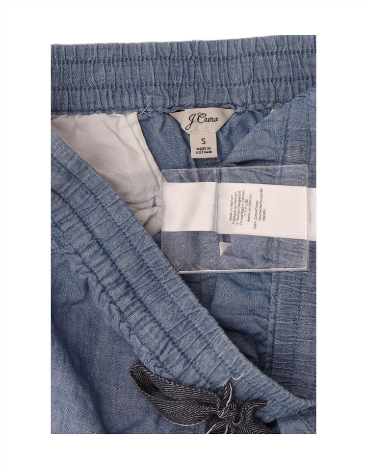 J. CREW Womens Chino Shorts Small W30  Blue Cotton