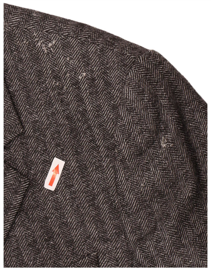 Armani Collezioni Ανδρικό μπουφάν σακάκι με 3 κουμπιά IT 52 XL Γκρι ψαροκόκαλο