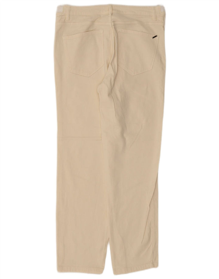 Massimo Dutti Γυναικείο ίσιο τζιν EU 42 Large W32 L28 Beige