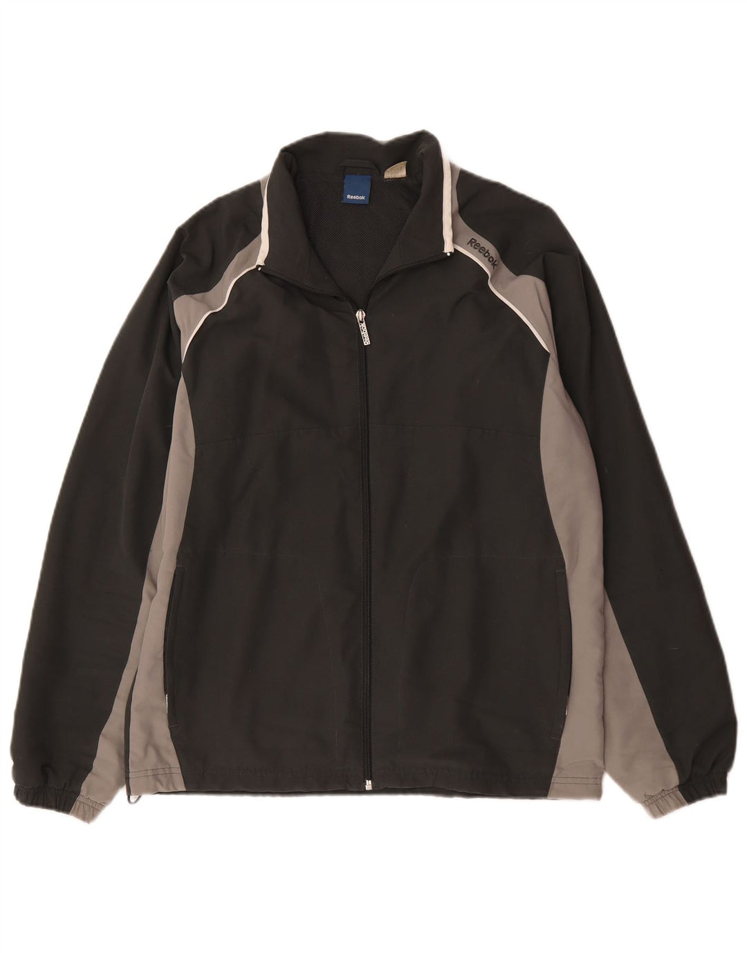 Ανδρική φόρμα Reebok Top Jacket Small Black Colourblock Polyester