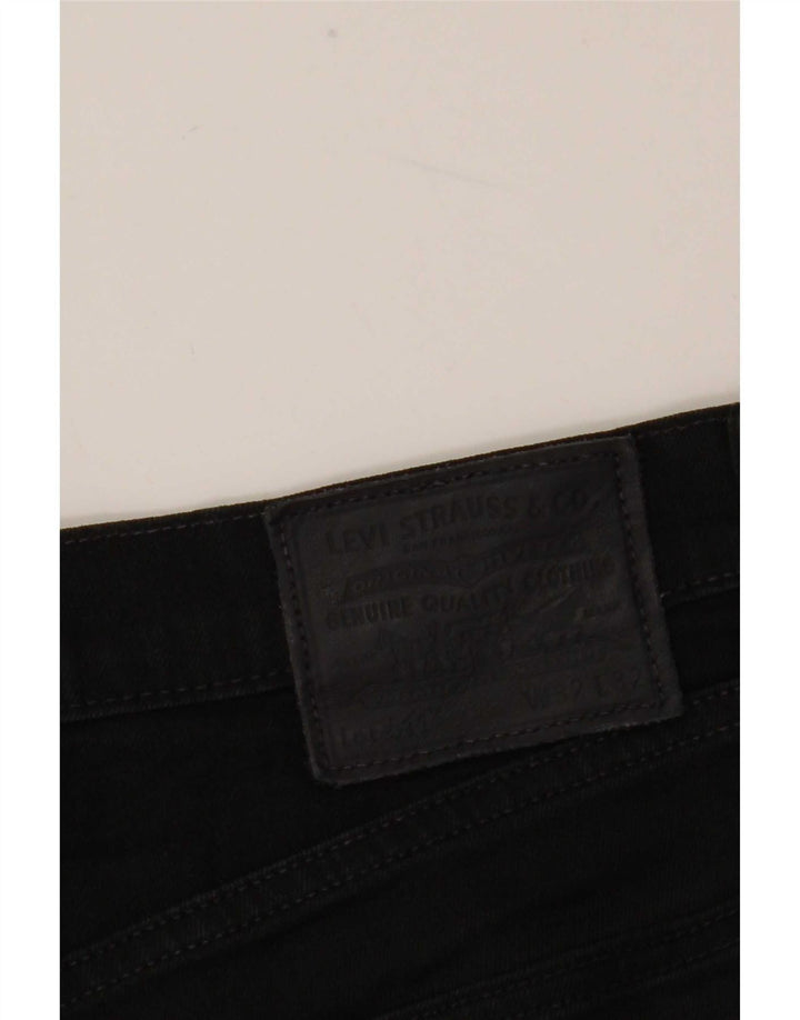 Levi's Mens 511 Slim Jeans W32 L32 Μαύρο