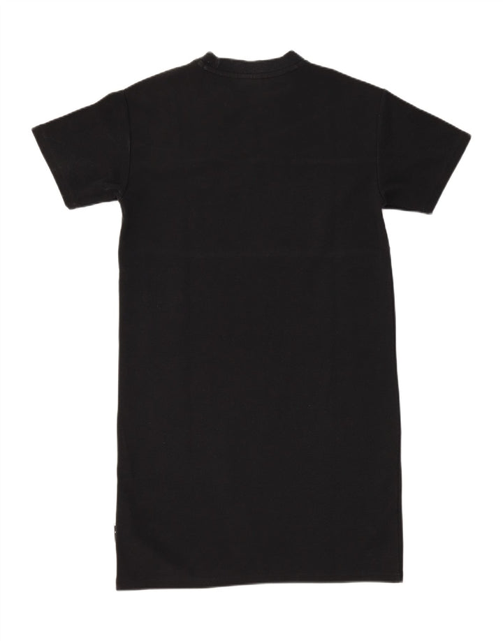 PUMA Womens T-Shirt Dress UK 10 Small Black Polyester Vintage Puma and Second-Hand Puma from Messina Hembry 