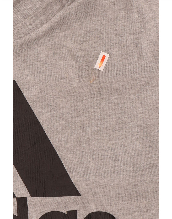 Ανδρικό γραφικό T-Shirt Adidas Top XL Γκρι βαμβακερό