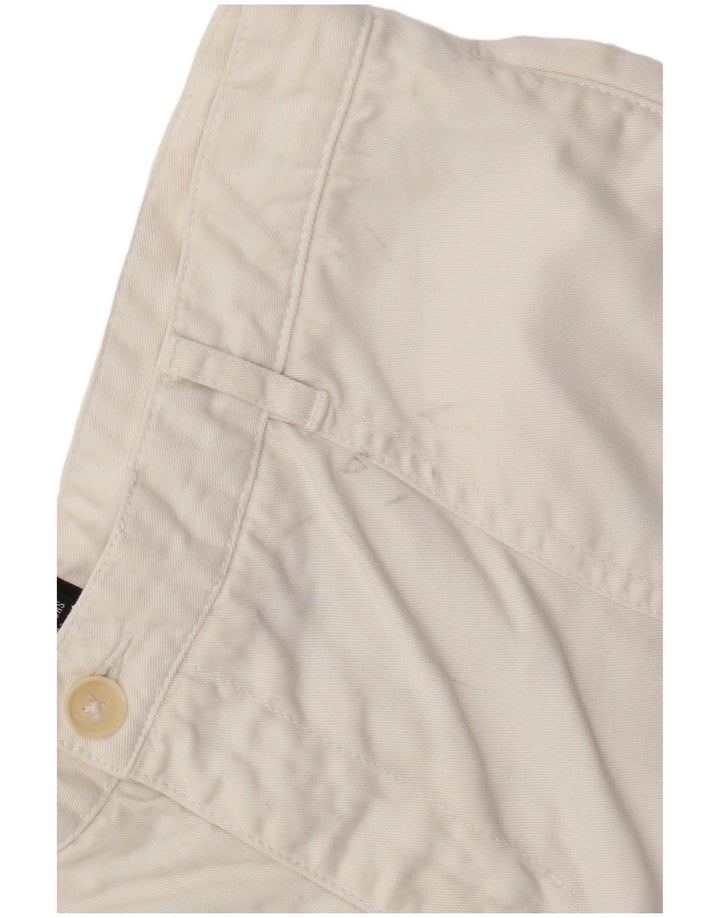 Γυναικείο σορτς Chino Calvin Klein US 6 Medium W28 από λευκό βαμβακερό