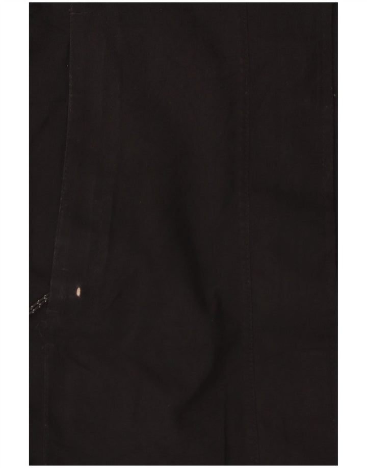 Eddie Bauer Γυναικείο παλτό αντιανεμικό με κουκούλα UK 6 XS μαύρο πολυεστέρα