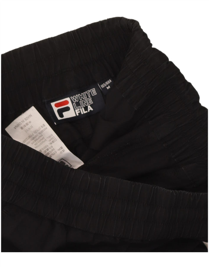 Fila Ανδρική φόρμα Cargo Παντελόνι Joggers Μεσαίο Μαύρο Βαμβακερό