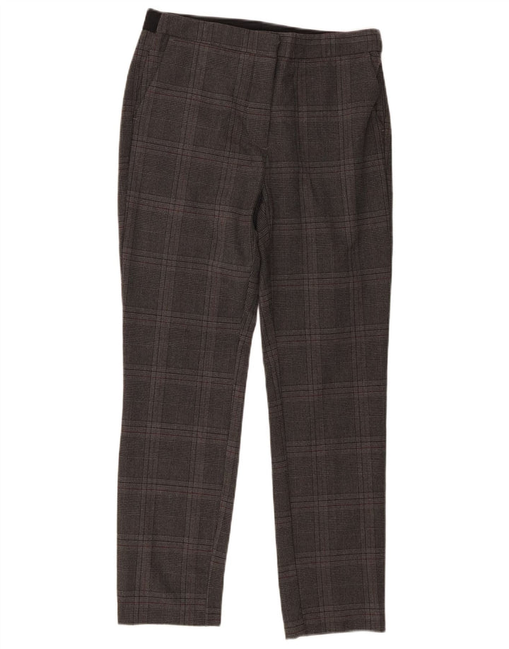 Zara Γυναικείο Slim Suit Παντελόνι Medium W28 L27 Grey Check