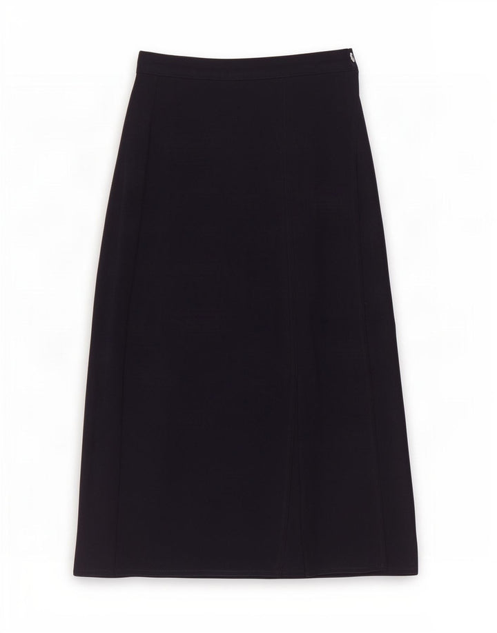 Max Mara Γυναικεία Midi Φούστα Small W26 Navy Blue