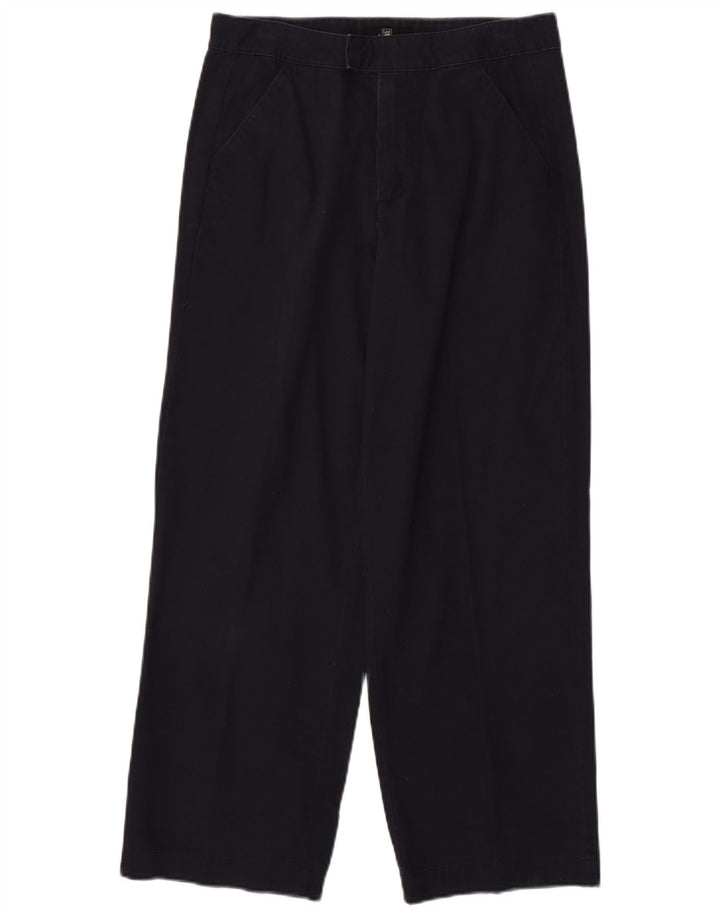 Lee γυναικείο χακί ίσιο παντελόνι US 8 Medium W30 L28 Navy Blue