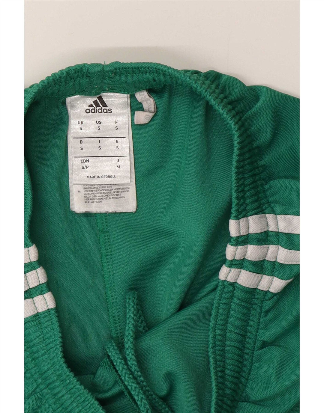 Ανδρικό σορτς Adidas Climalite από μικρό πράσινο πολυεστέρα