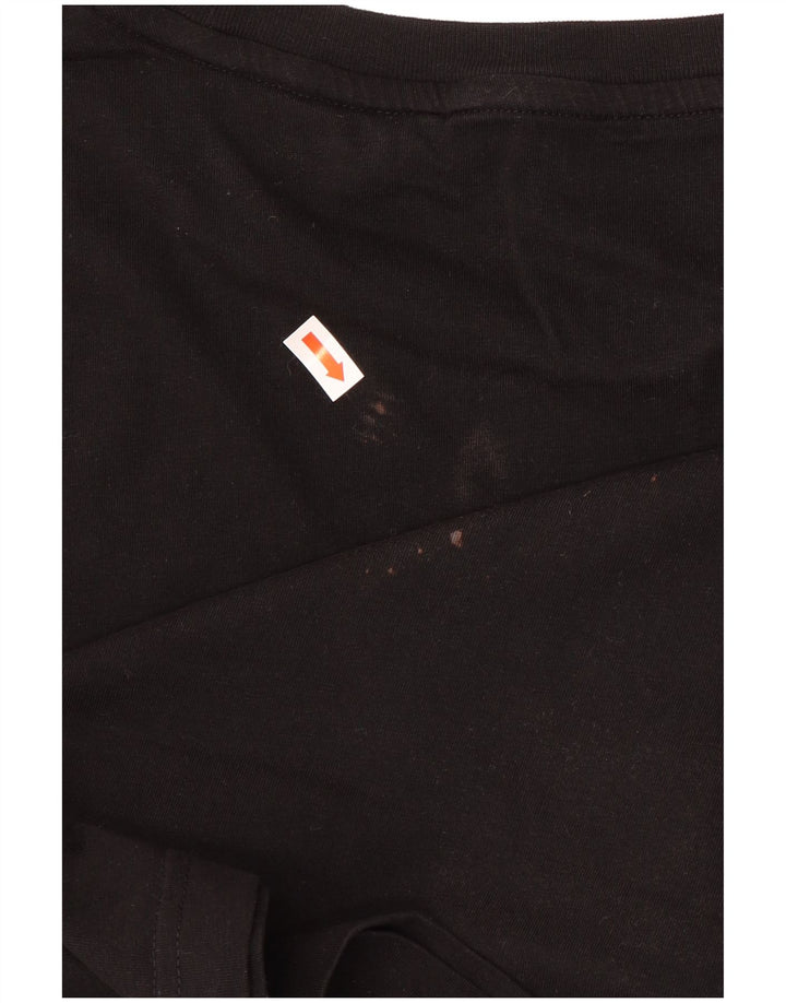 Ανδρικό γραφικό T-Shirt PUMA Top 2XL Μαύρο βαμβακερό