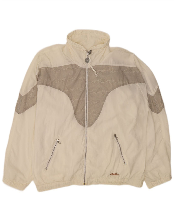 Γυναικεία φόρμα Ellesse Top Jacket UK 18 XL White Colourblock