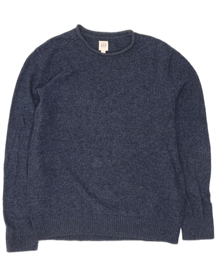 Ανδρικό πουλόβερ Gap Boat Neck Jumper Medium Navy Blue βαμβακερό
