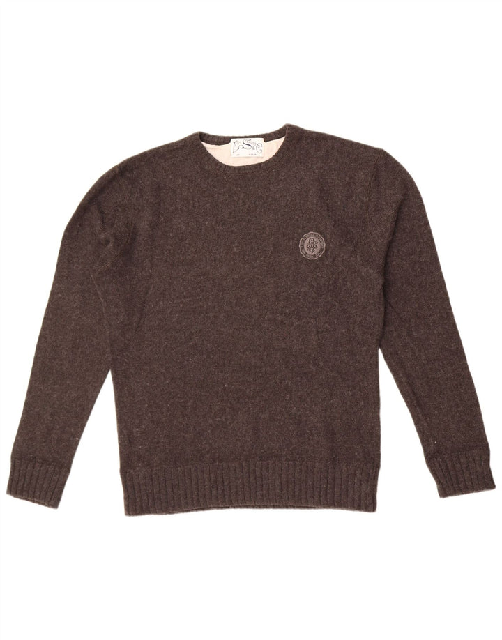Γυναικείο πουλόβερ Levi's Crew Neck Jumper UK 14 Μεσαίο γκρι βαμβακερό