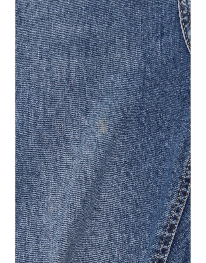 Topshop Γυναικείο Τζιν Jamie Flared W30 L32 Μπλε βαμβακερό