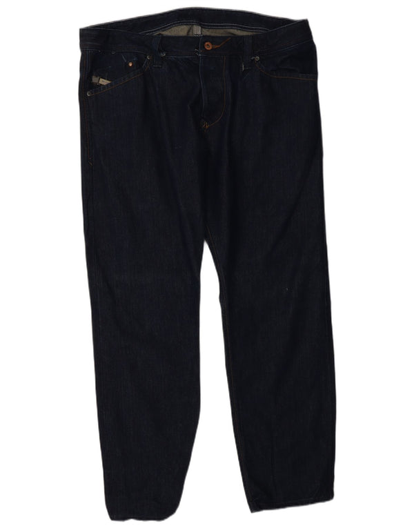 Ανδρικό τζιν DIESEL Straight W34 L28 Navy Blue Cotton