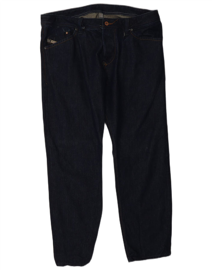 Ανδρικό τζιν DIESEL Straight W34 L28 Navy Blue Cotton