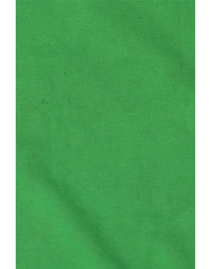 Zara Γυναικεία φούτερ μεγάλης κλίμακας Crop Jumper UK 10 Small Green Polyester