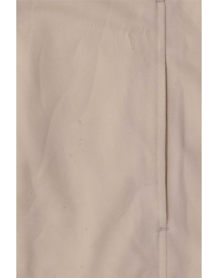 Ανδρική αθλητική φόρμα Lotto Top Jacket IT 46/50 μεσαίου λευκού χρώματος πολυεστέρας