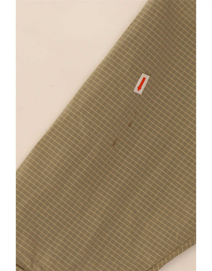 Element Ανδρικό μπουφάν βροχής με κουκούλα UK 40 Large Beige Check Polyamide